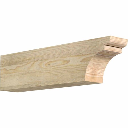 Ekena Millwork Yorktown Rough Sawn Rafter Tail, Douglas Fir, 4"W x 6"H x 24"L RFT04X06X24YOR00RDF